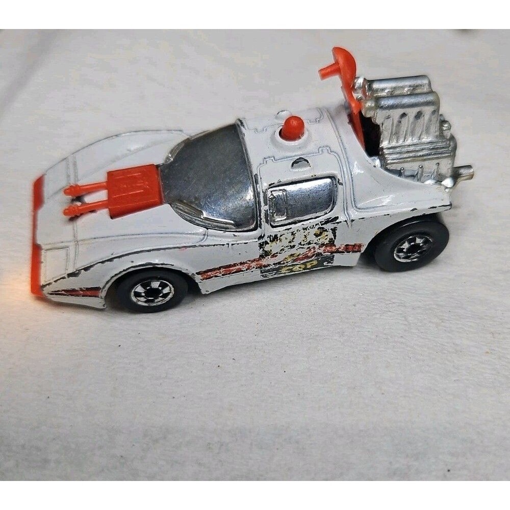 VINTAGE 1977 HOT WHEELS SCIENCE FRICTION SPACE COP MATTEL HONG KONG
